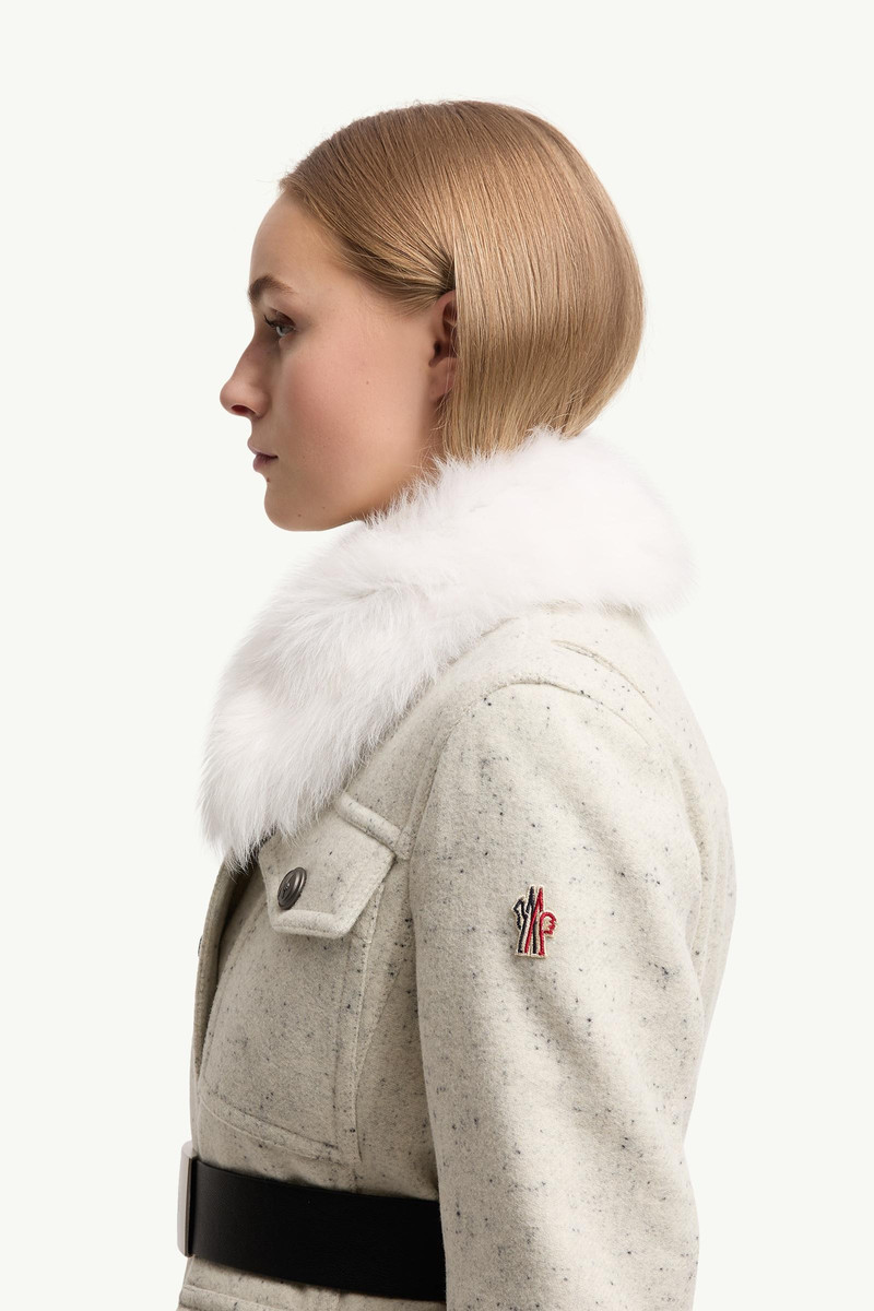 Devez Wool & Shearling-Trimmed Down Field Jacket 3