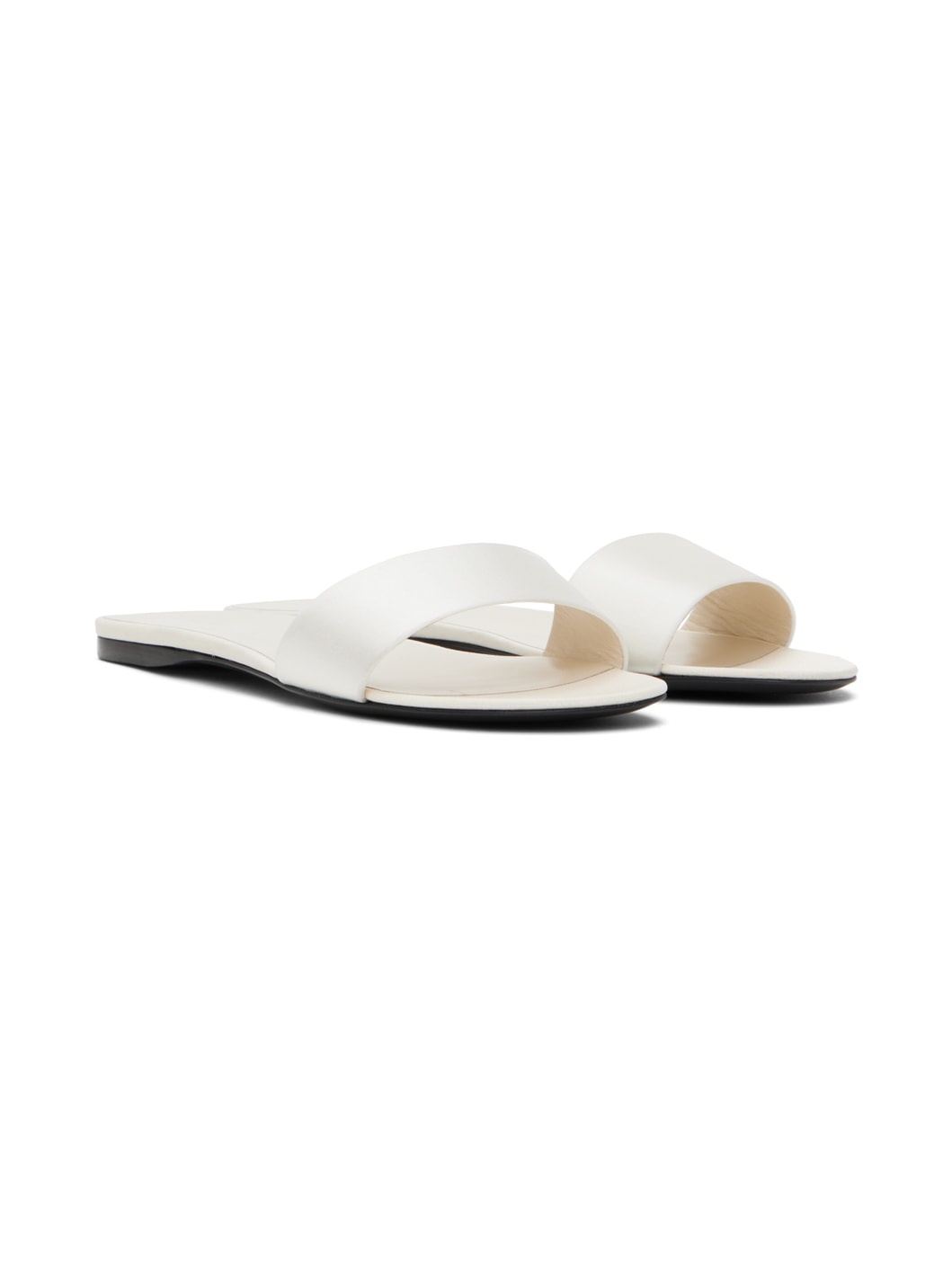Off-White Combo Slide Sandals - 4