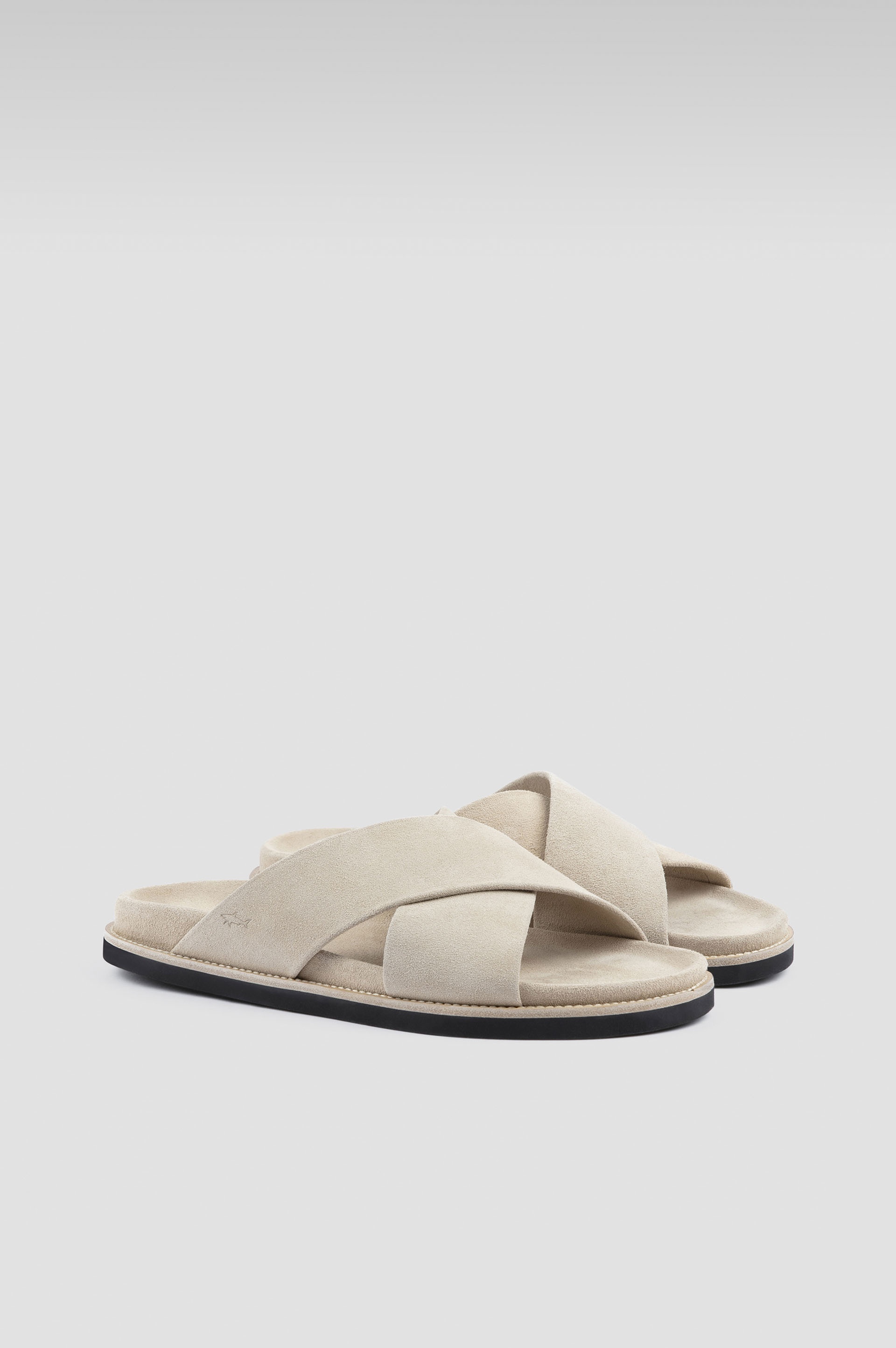 SUEDE SLIDES - 4