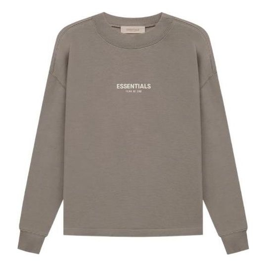 Fear of God Essentials SS22 Relaxed Crewneck Desert Taupe FOG-SS22-056 - 1