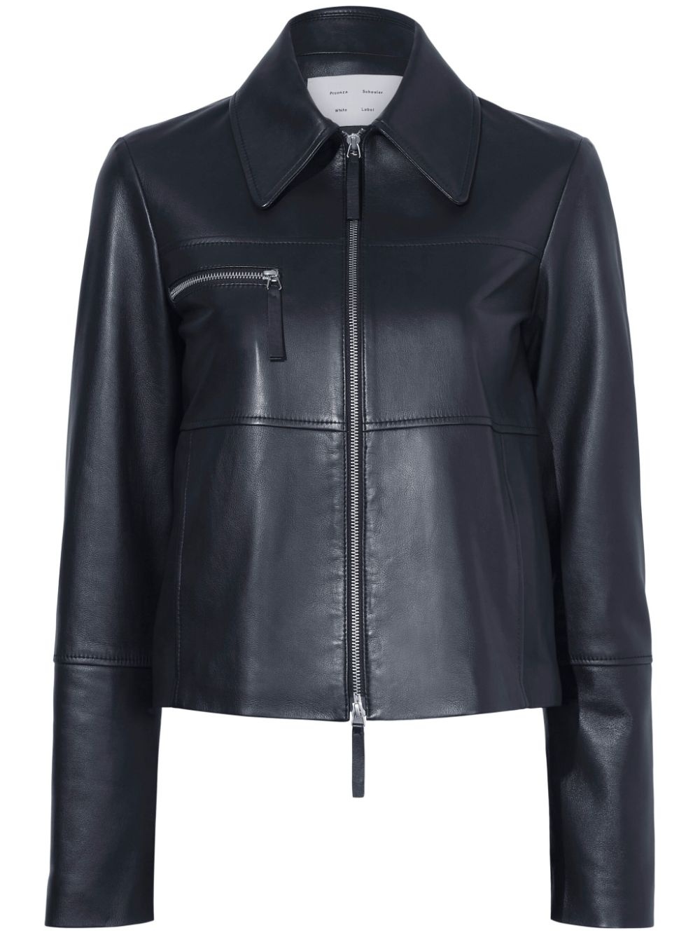 Annabel lightweight leather jacket - 1