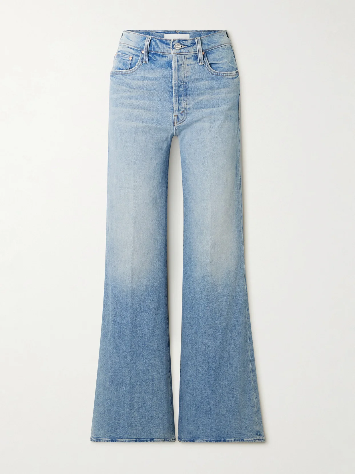 The Tomcat Roller Sneak High-rise Wide-leg Jeans - 1