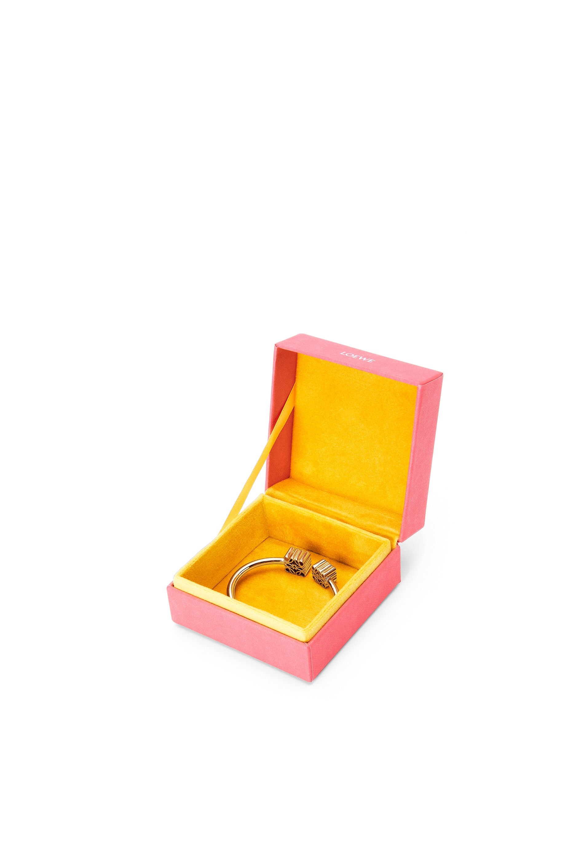 Anagram cuff in sterling silver - 5