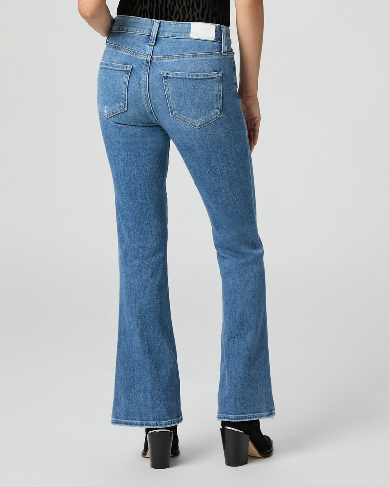High Rise Laurel Canyon Petite Bootcut Jean 4