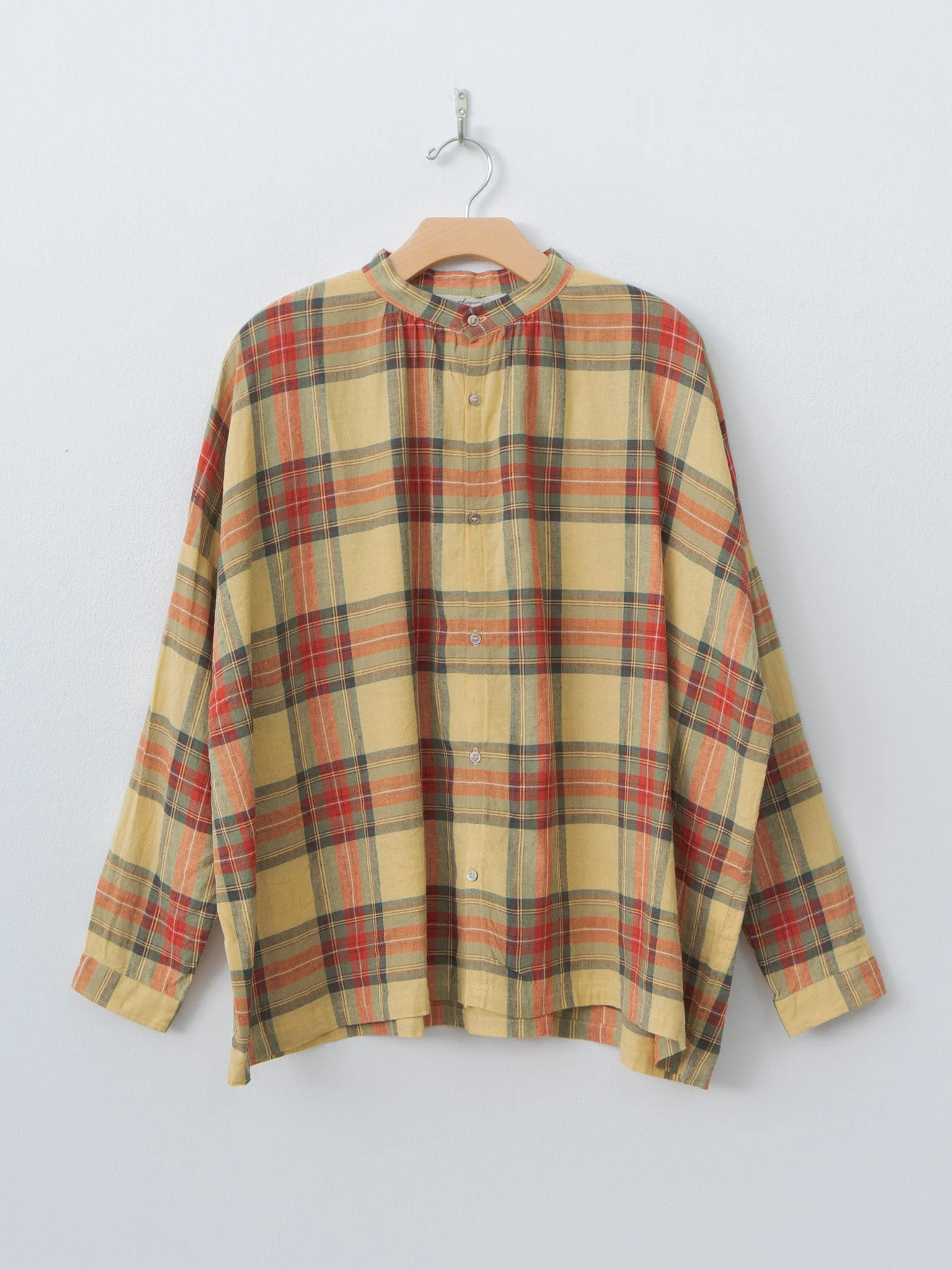Tartan Shirt - Butter Yellow - 1