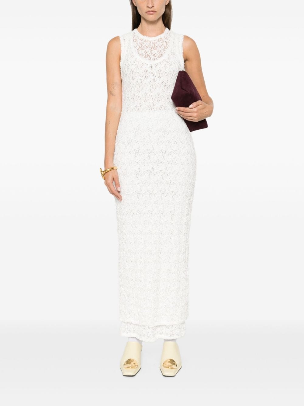 corded-lace dress - 2