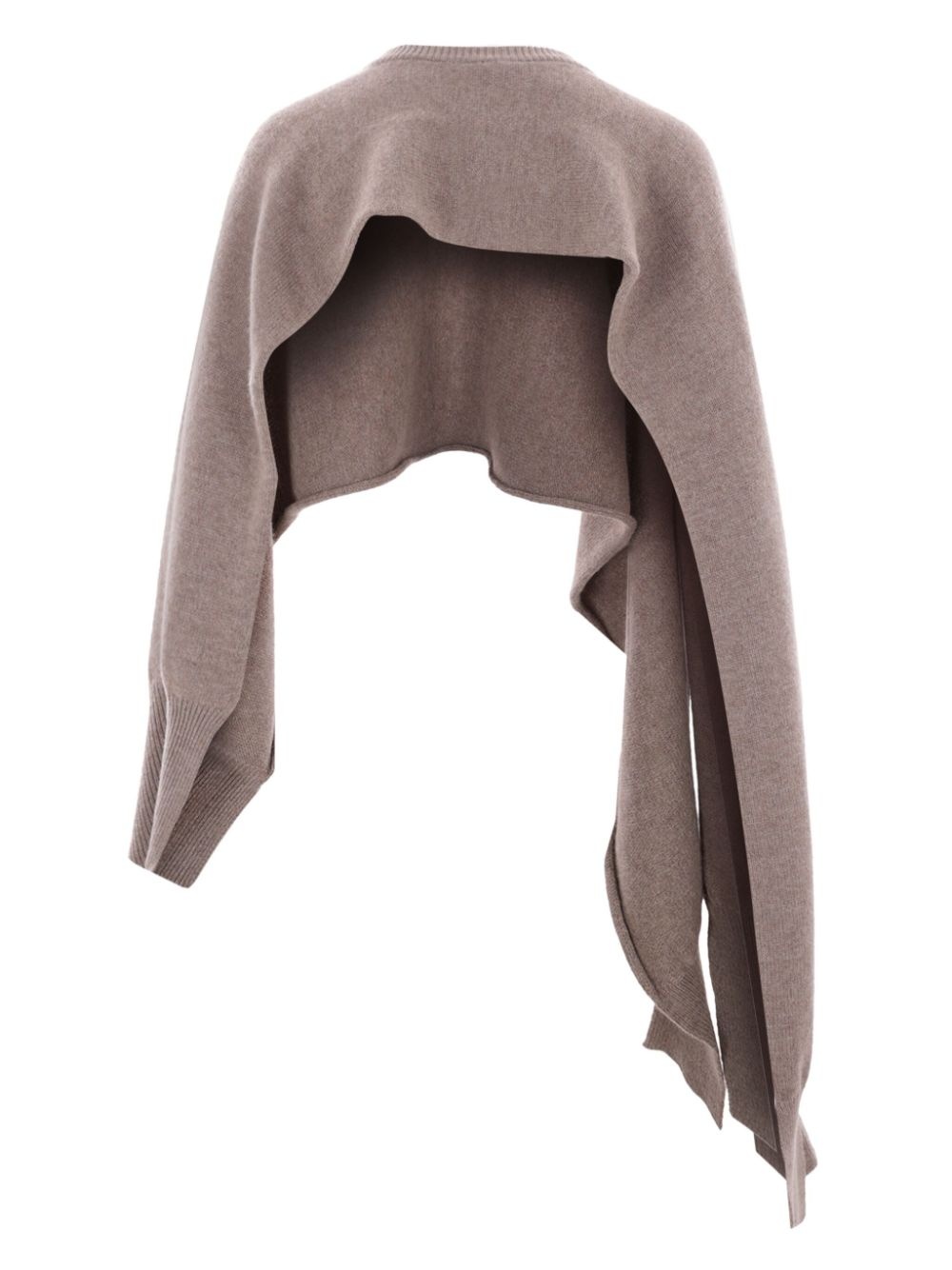 draped sweater - 2