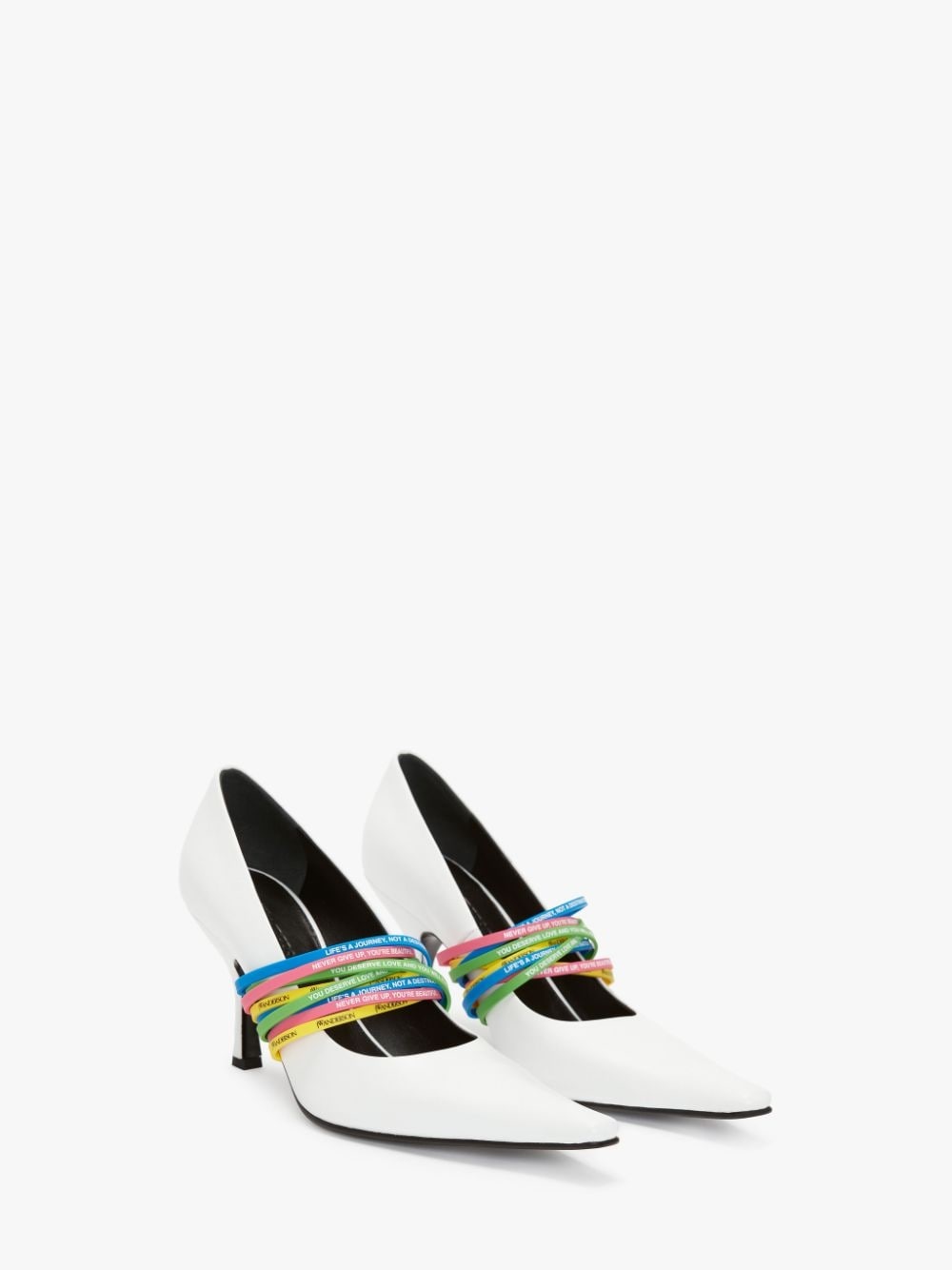 ELASTIC LEATHER PUMPS - 2