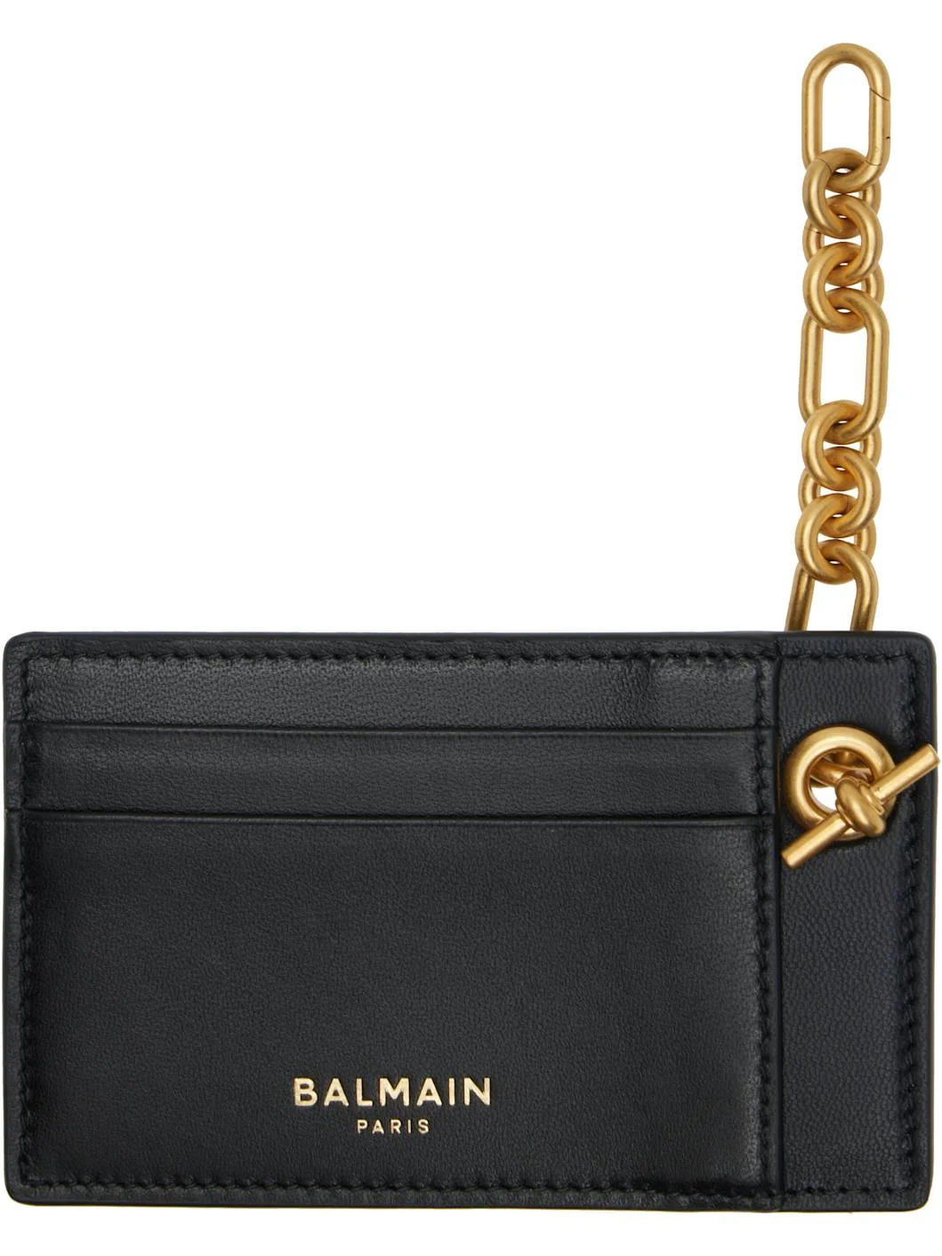 Black Pulse Chain Card Holder - 1