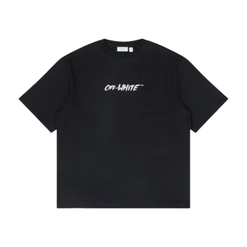 Off-White Chalk Arrow Fit T-Shirt 'Black' 44OWOS26T065001 - 1