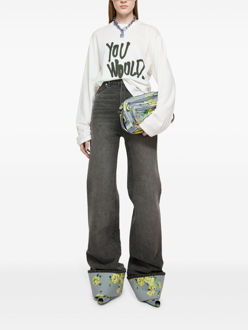 printed T-shirt - 3