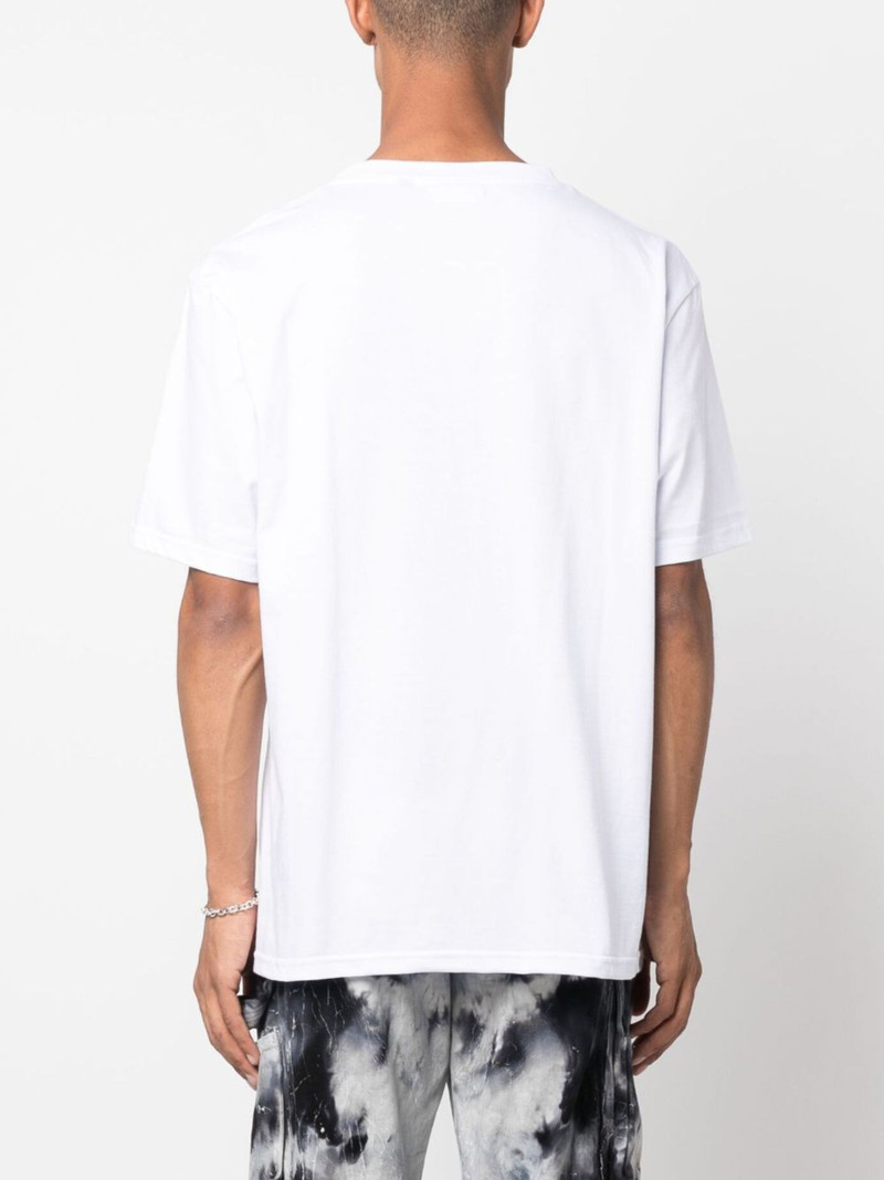graffiti-print cotton T-shirt 4
