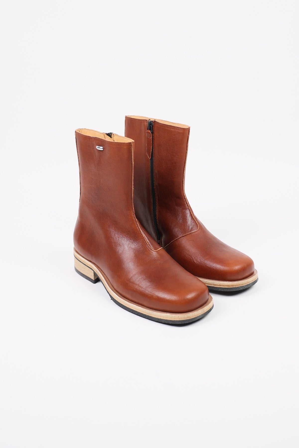 Camion Boot - Coney Cognac Leather - 2