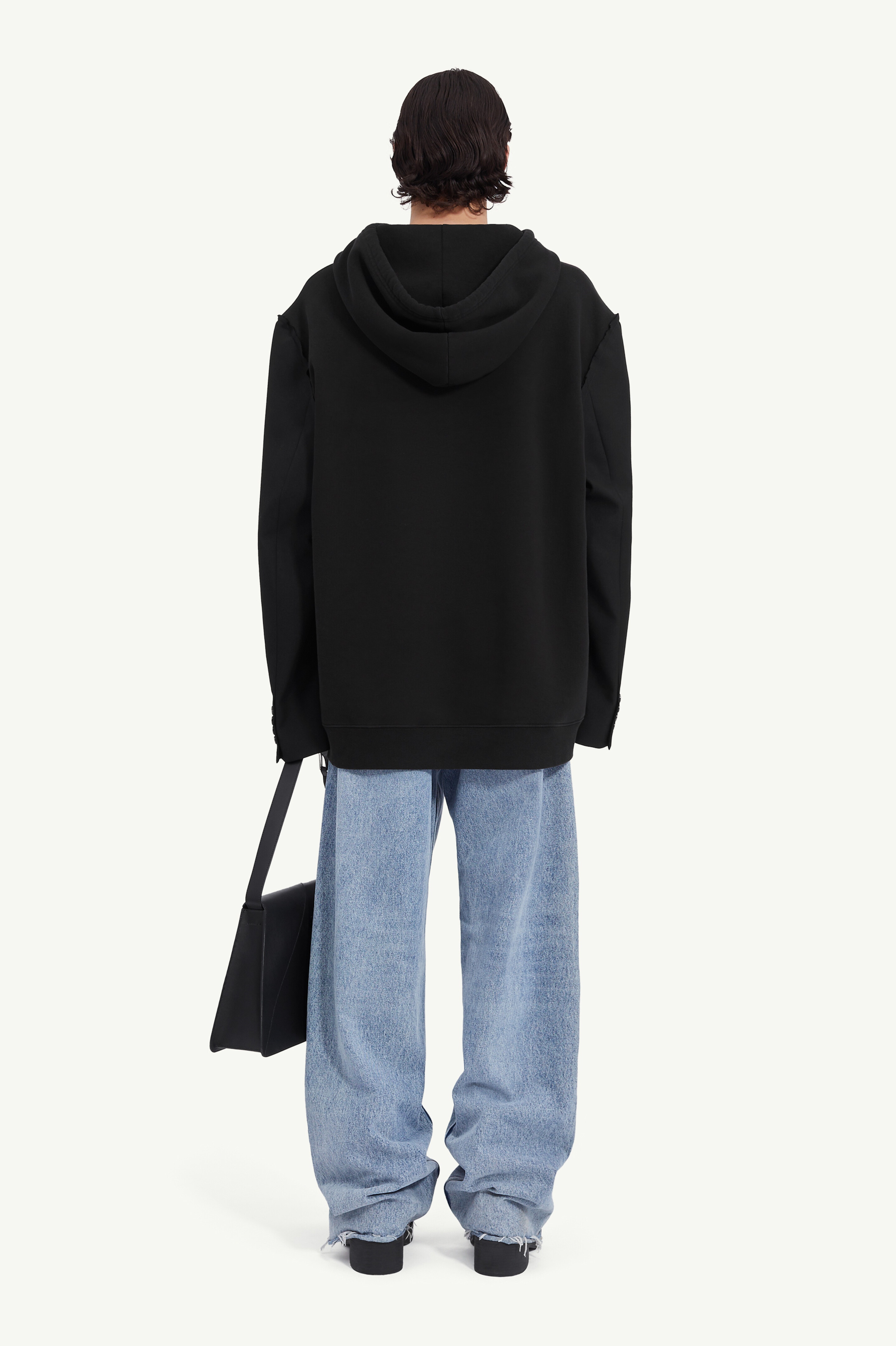 Tailored hooded sweatshirt - 4