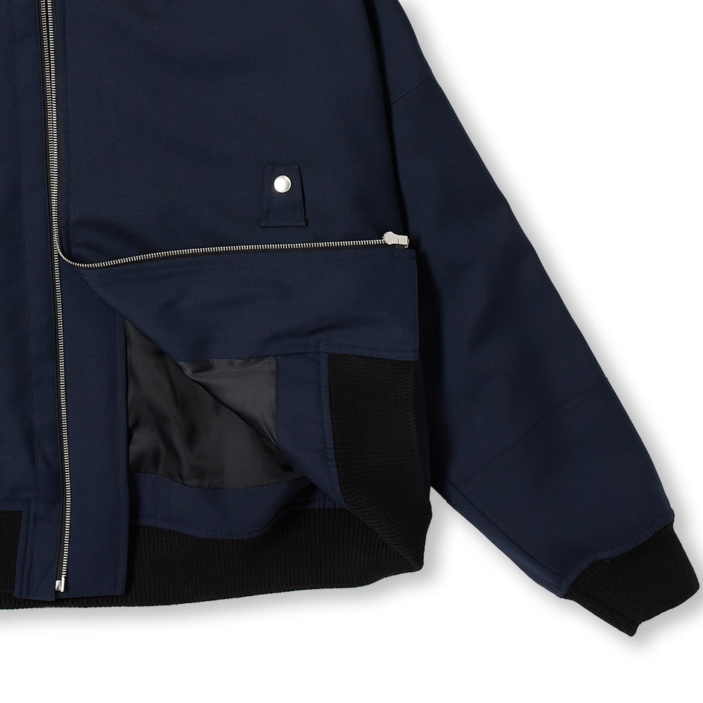 Jil Sander Gabardine Bomber Jacket - 2