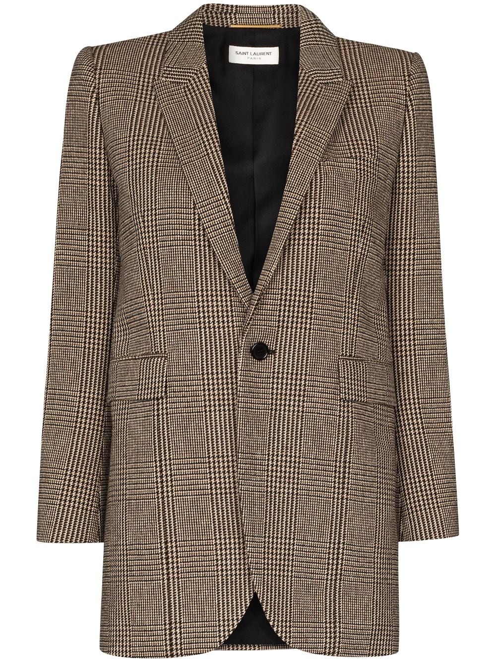 Prince of Wales tweed blazer jacket - 1