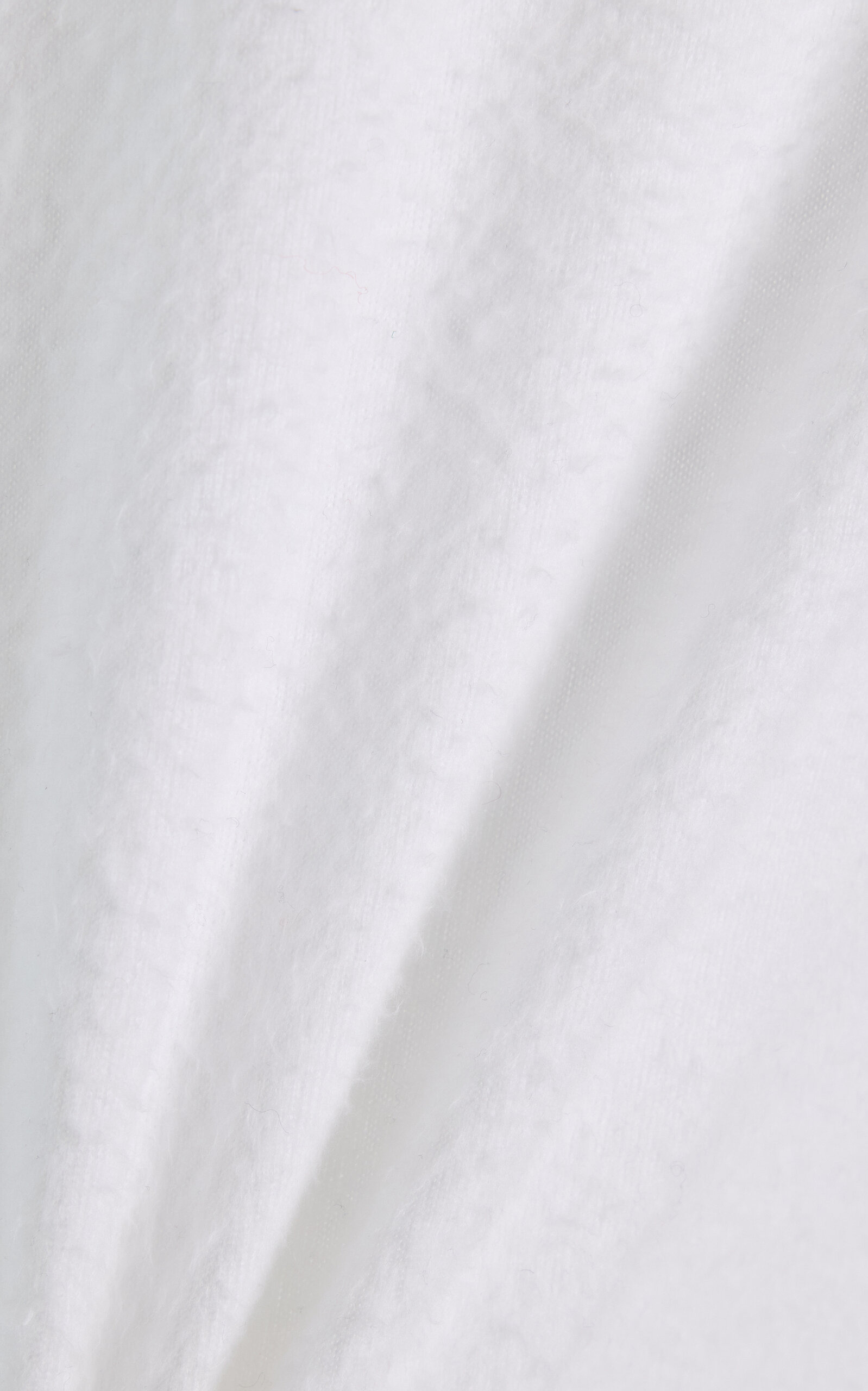 Kabira Cotton Fleece Long Sleeve Top white - 5