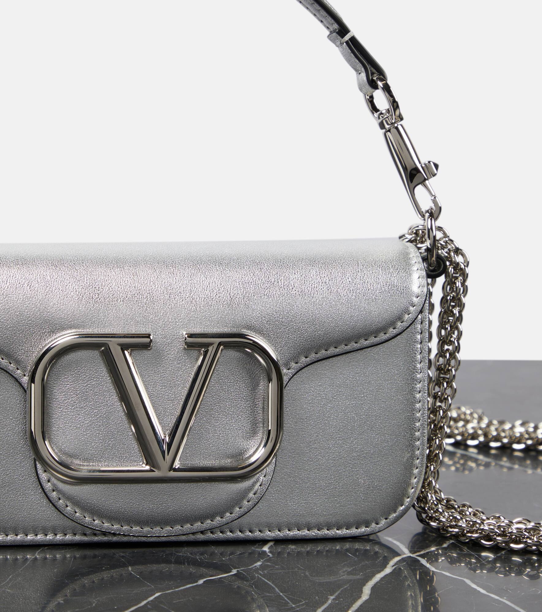Locò Small metallic leather shoulder bag - 5
