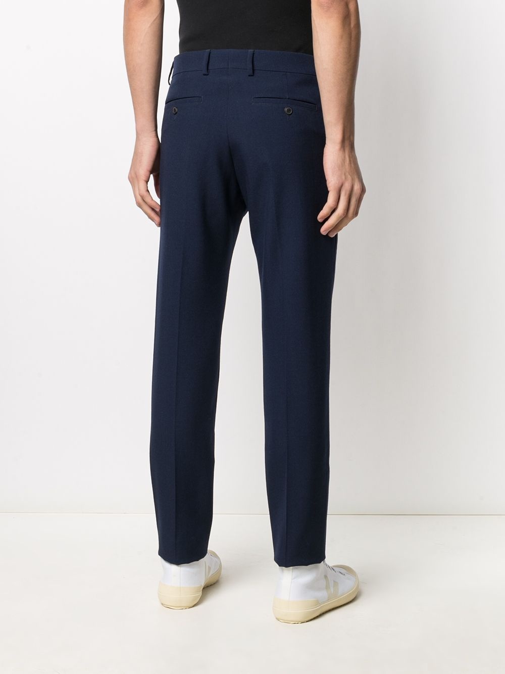 slim-fit tailored trousers - 4