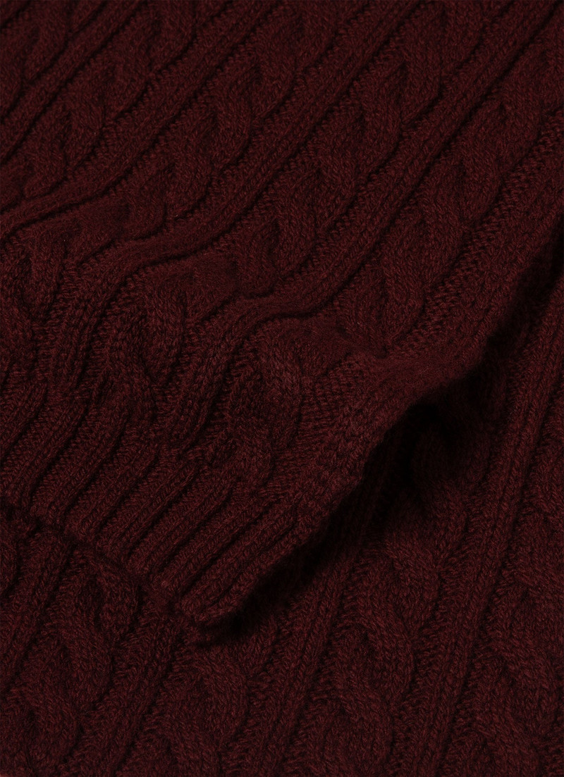 Sunspel Lambswool Cable Scarf outlook