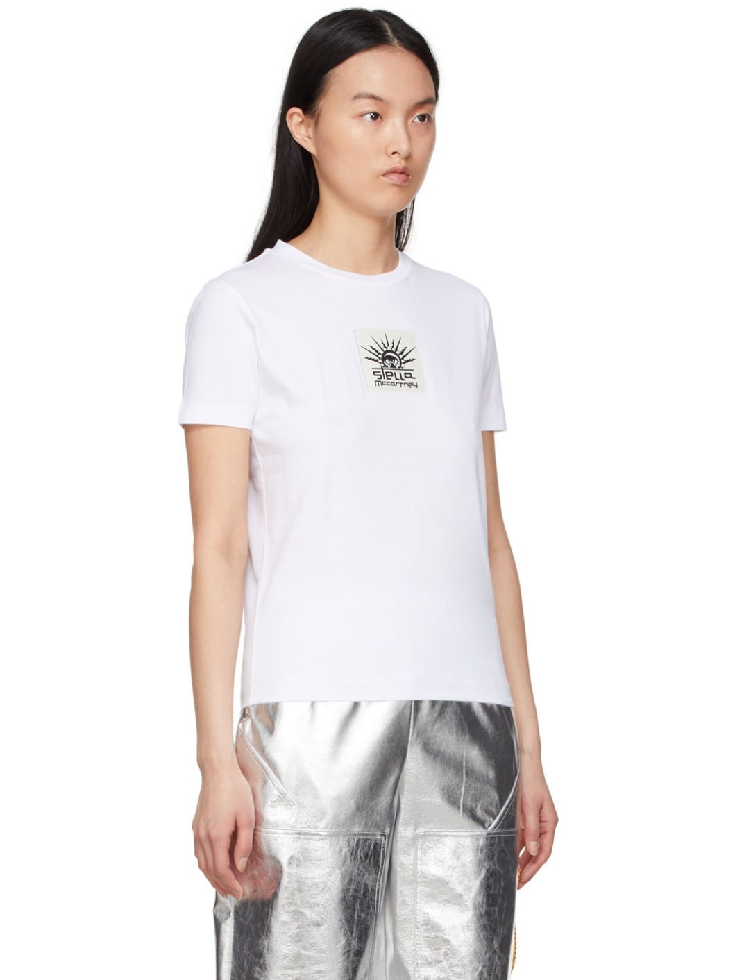 White Cotton T-Shirt - 2