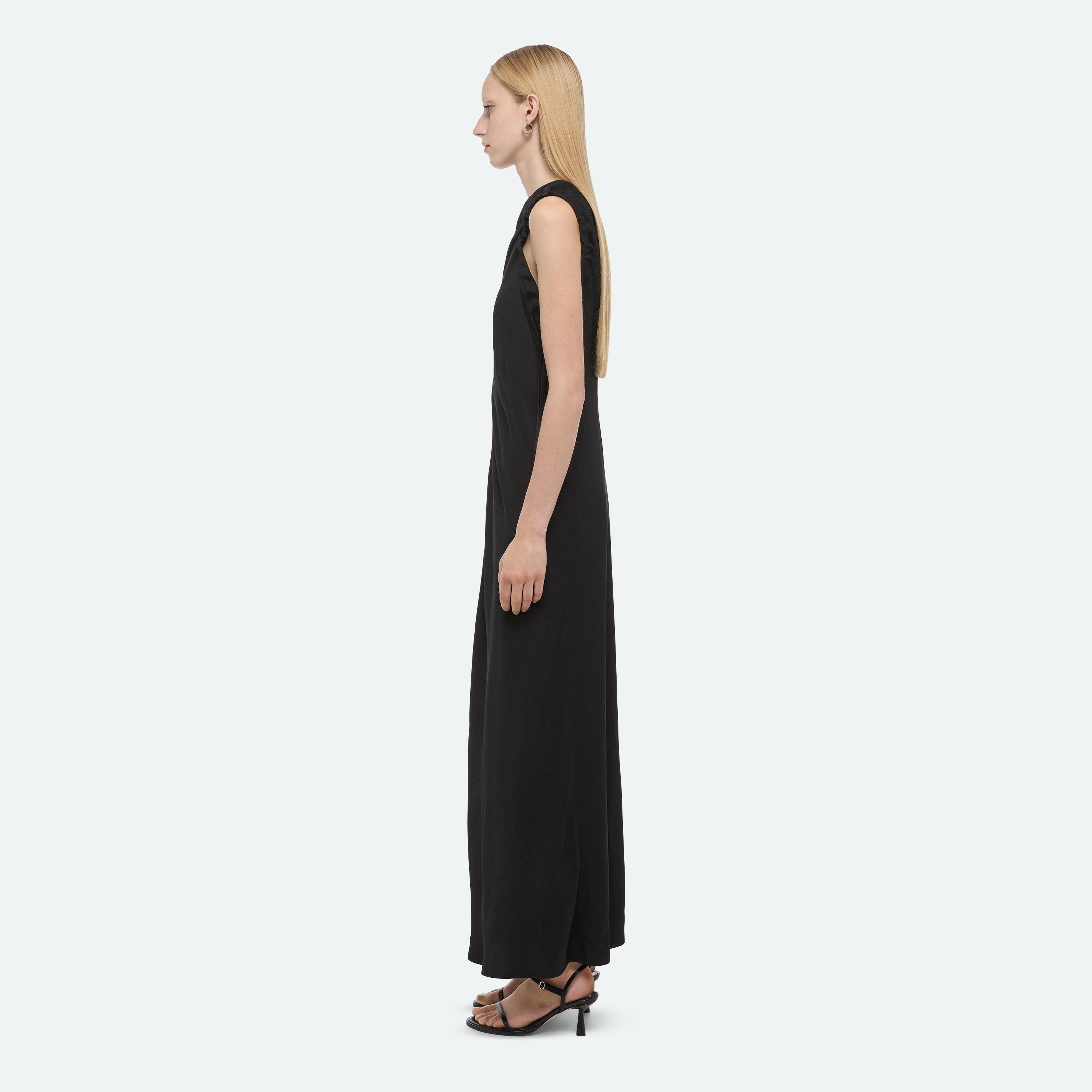 RUCHED ARMHOLE DRESS - 4