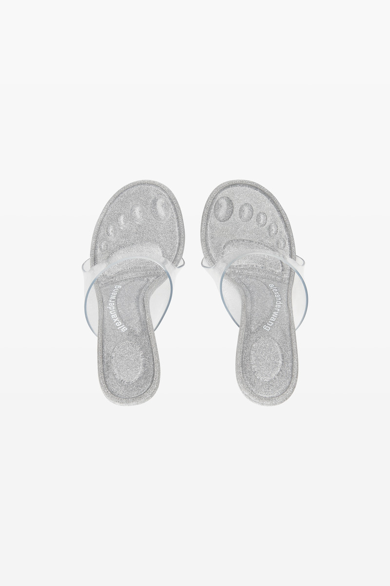 NUDIE 105 SANDAL IN GLITTER/PVC 5