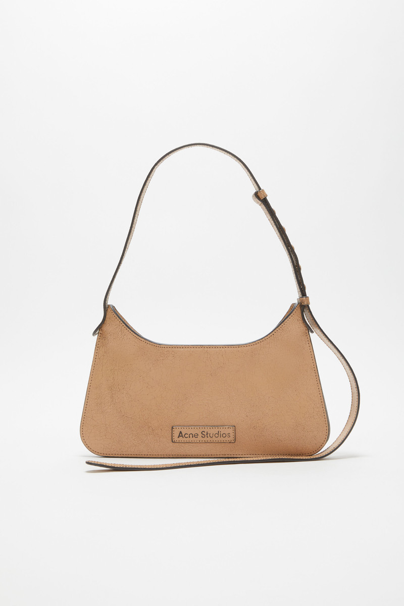 Platt mini shoulder bag - Dark beige - 1
