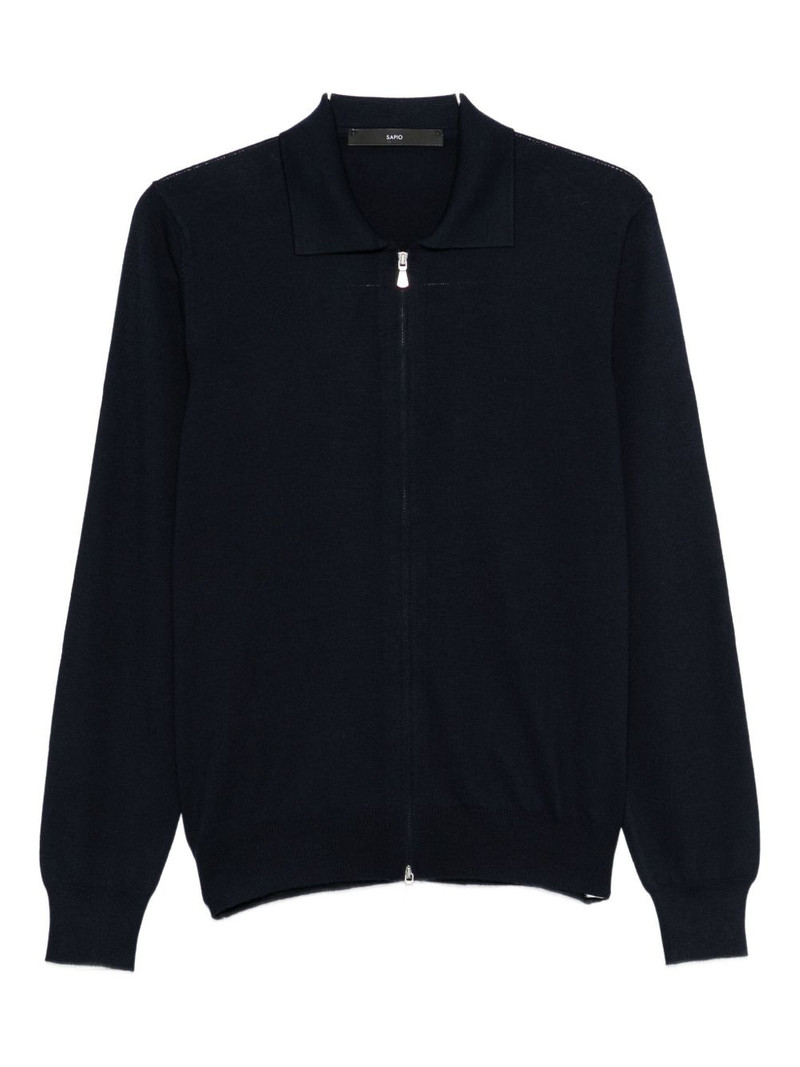 zip collared knitwear 1