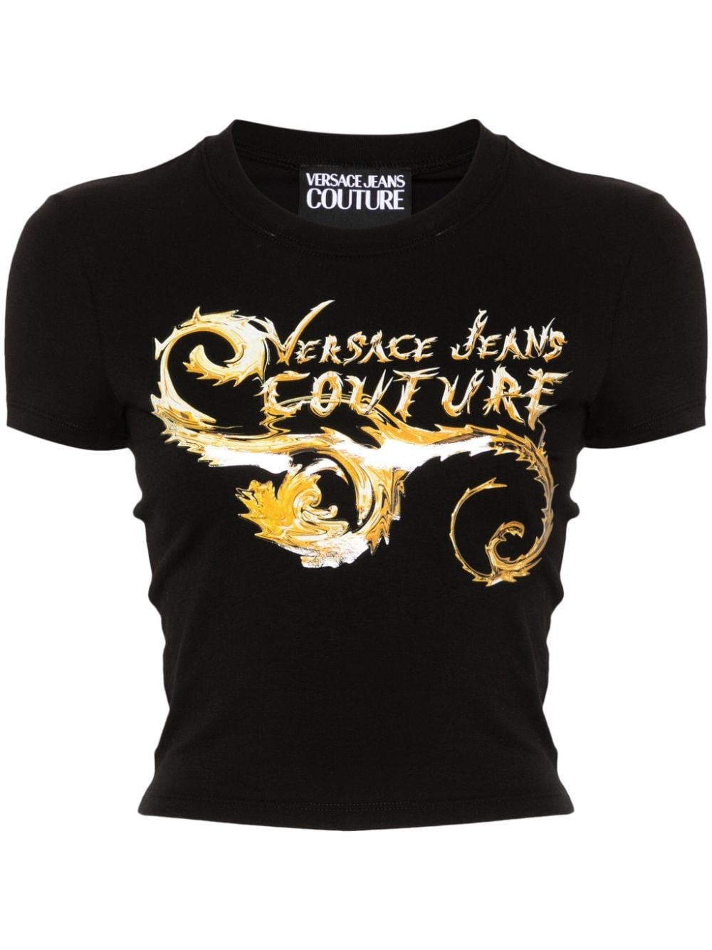 Chromo Couture cropped T-shirt - 1