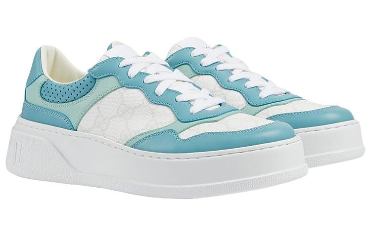 (WMNS) Gucci GG Supreme Sneaker 'Blue White' 705211-UPGB0-4941 - 3
