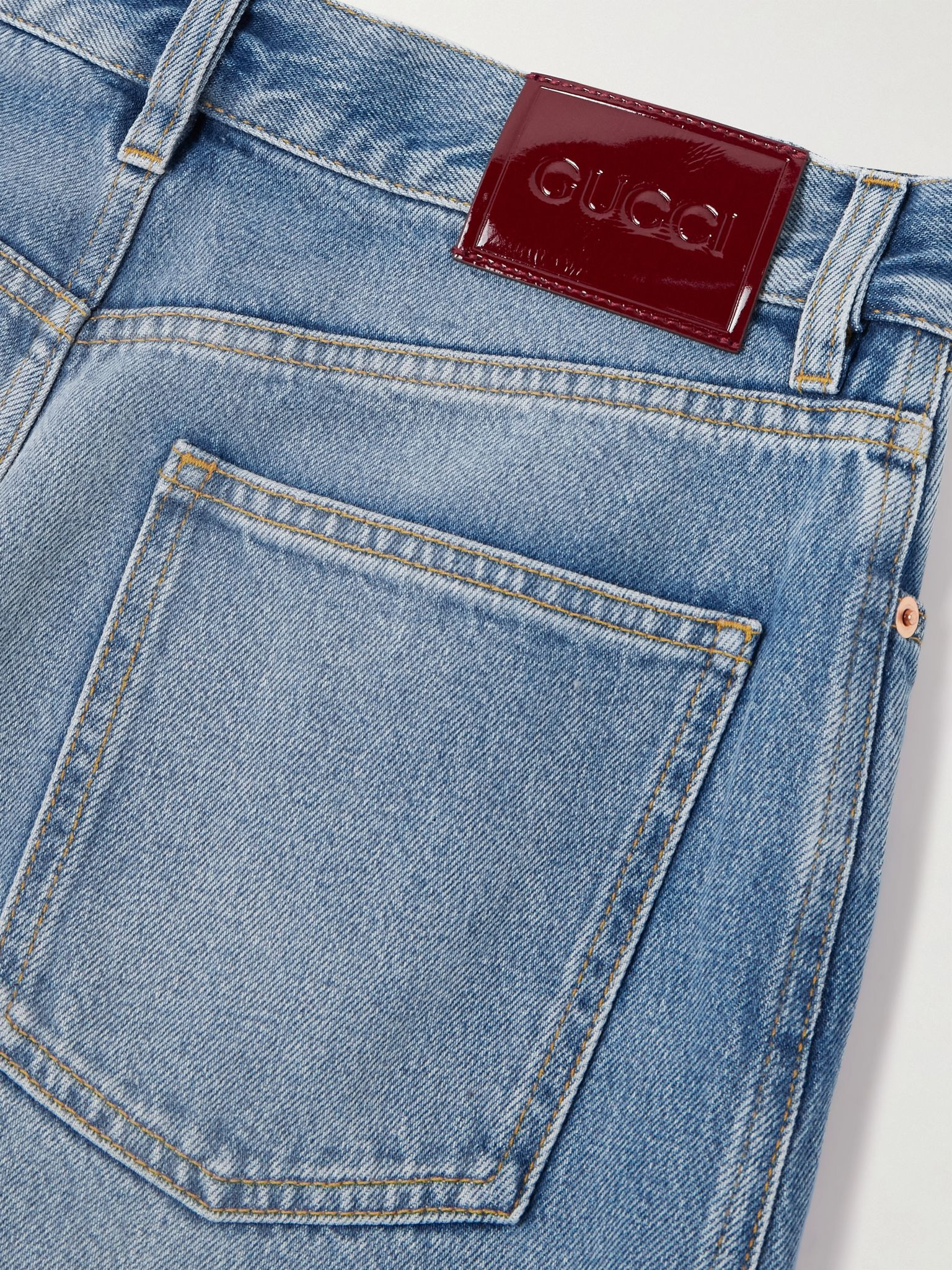 Lido high-rise wide-leg jeans Blue - 6
