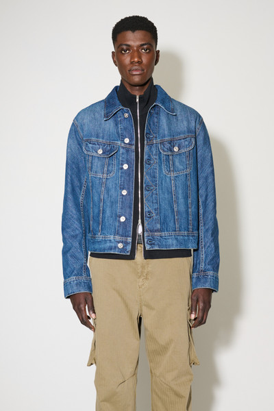 Our Legacy Rodeo Jacket Western Blue Denim outlook