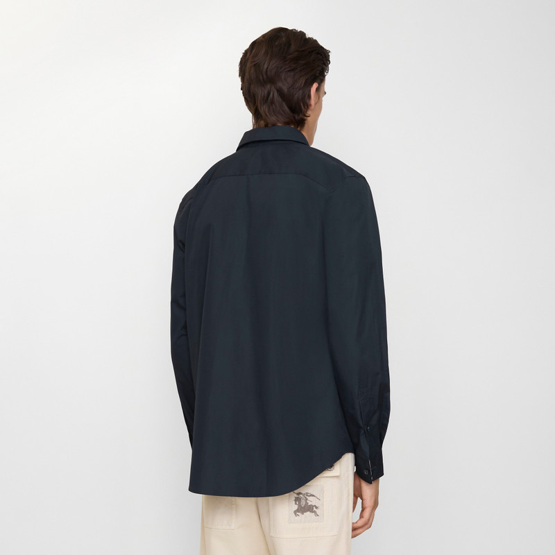 Regular Fit Cotton Poplin Shirt 4