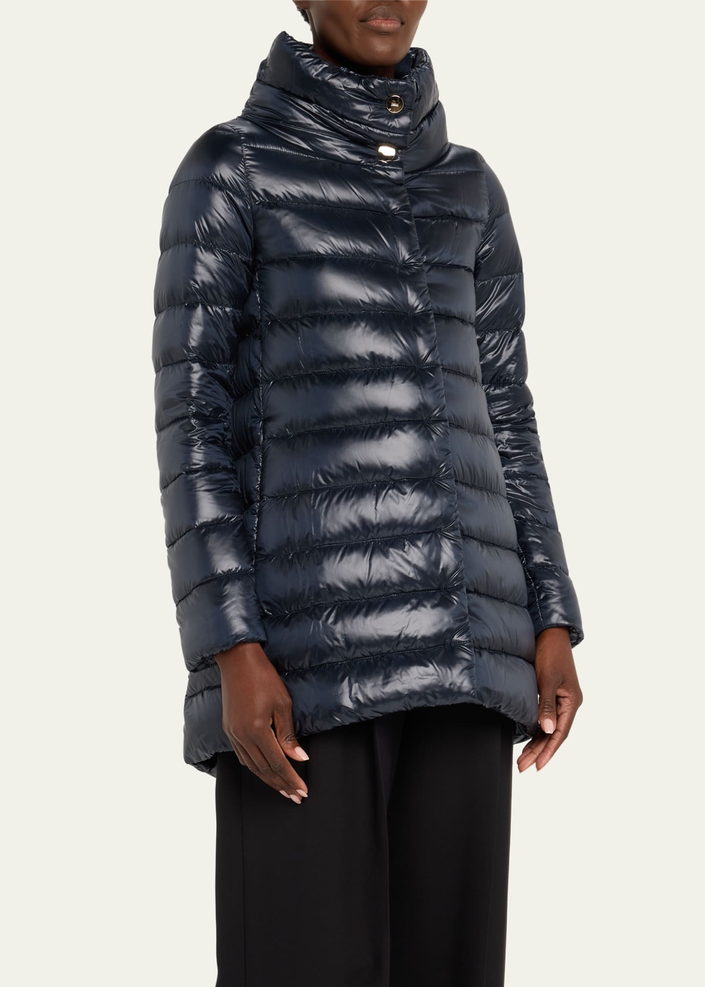 Amelia Ultralight A-Line Puffer Jacket - 4