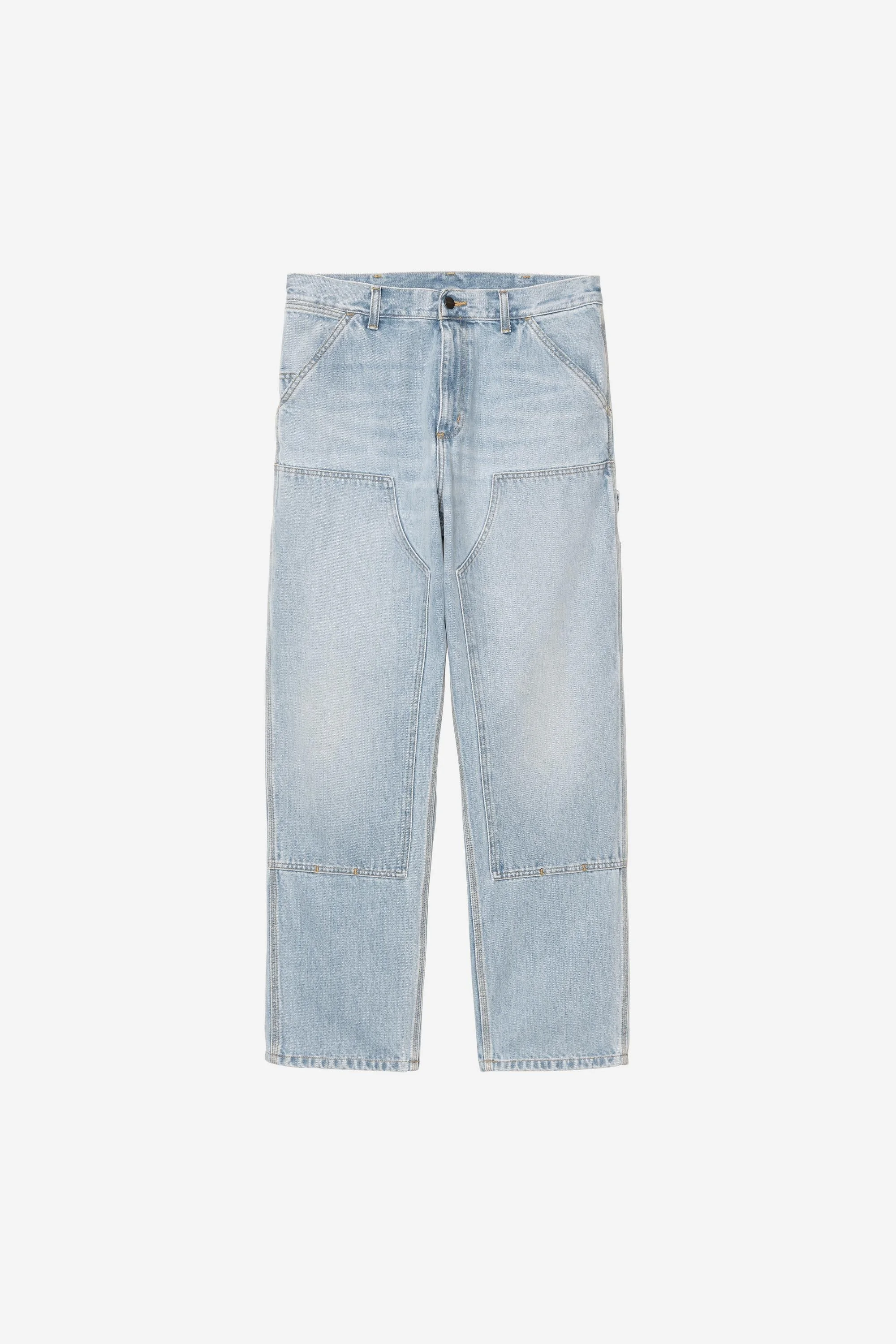 Double Knee Pant - Denim - 1