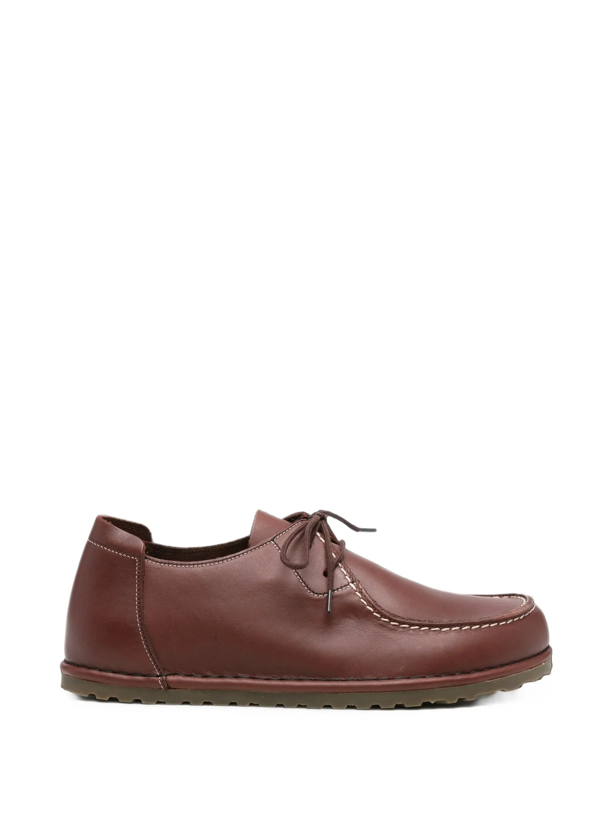 Birkenstock Utti Lace Contrast-stitch Leather Sneakers - 1