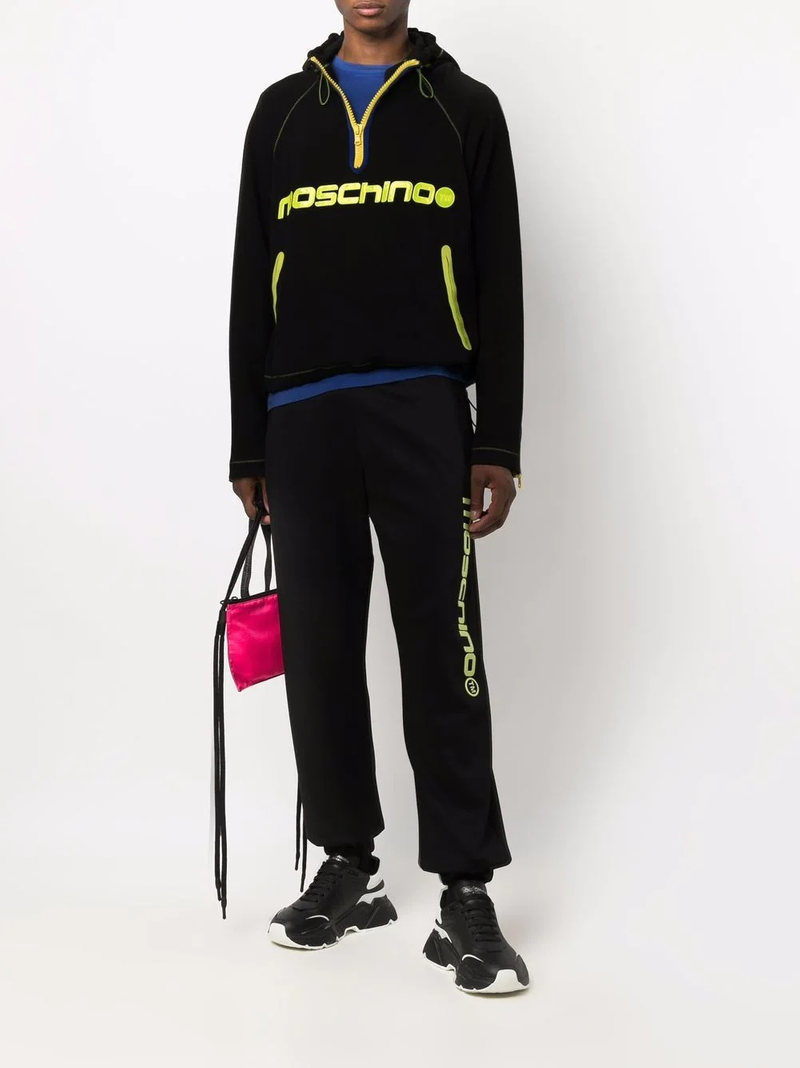 Moschino elasticated track pants outlook
