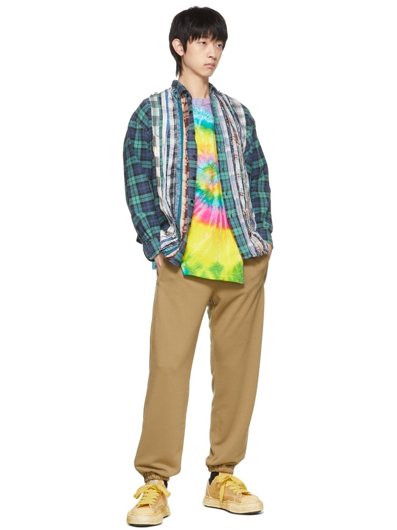 NEEDLES tie-dye patchwork T-shirt outlook