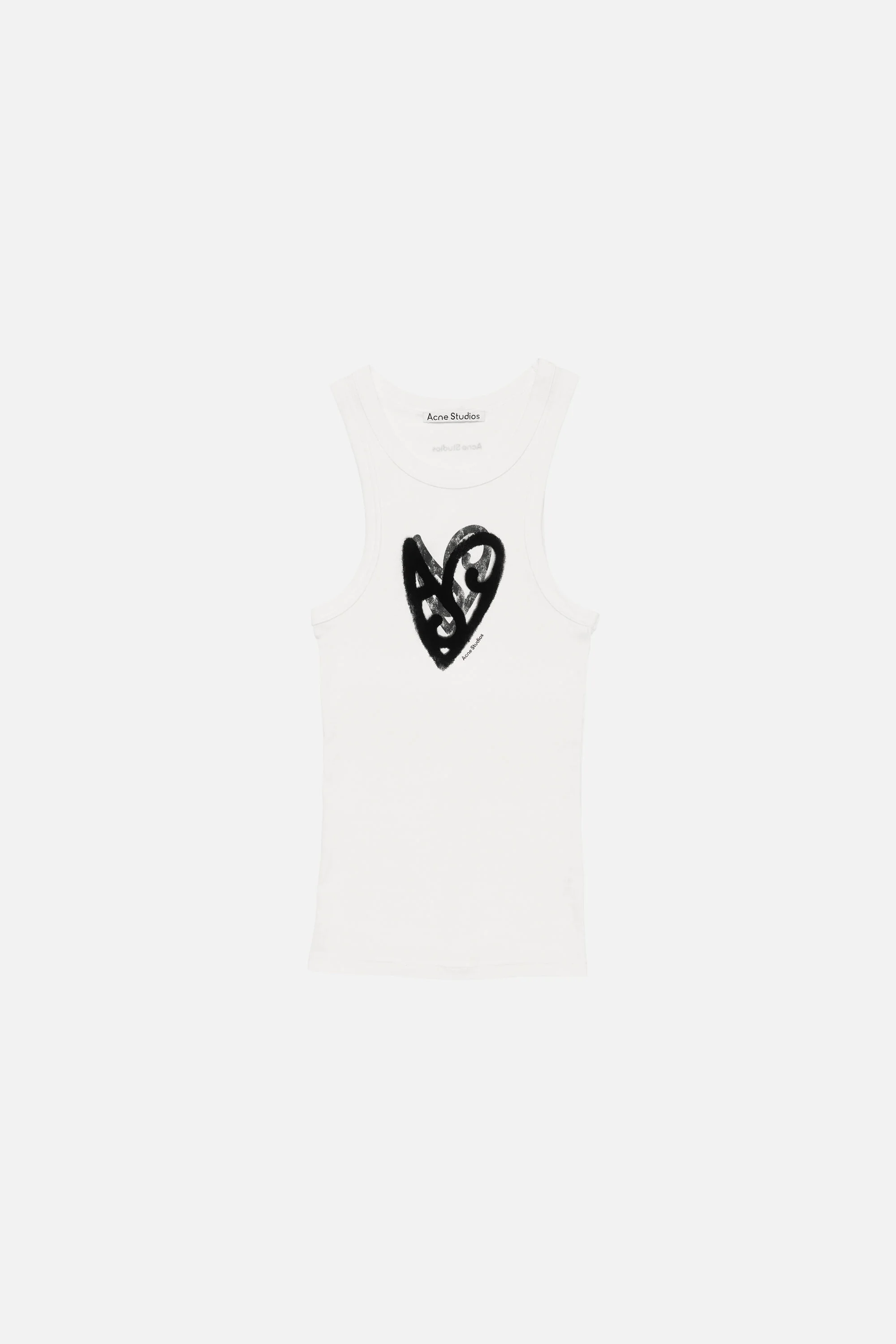 Logo tank top - Optic White - 1