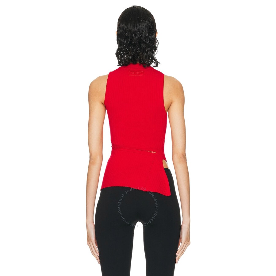 The Attico Cut Detail Sleeveless Top - 3