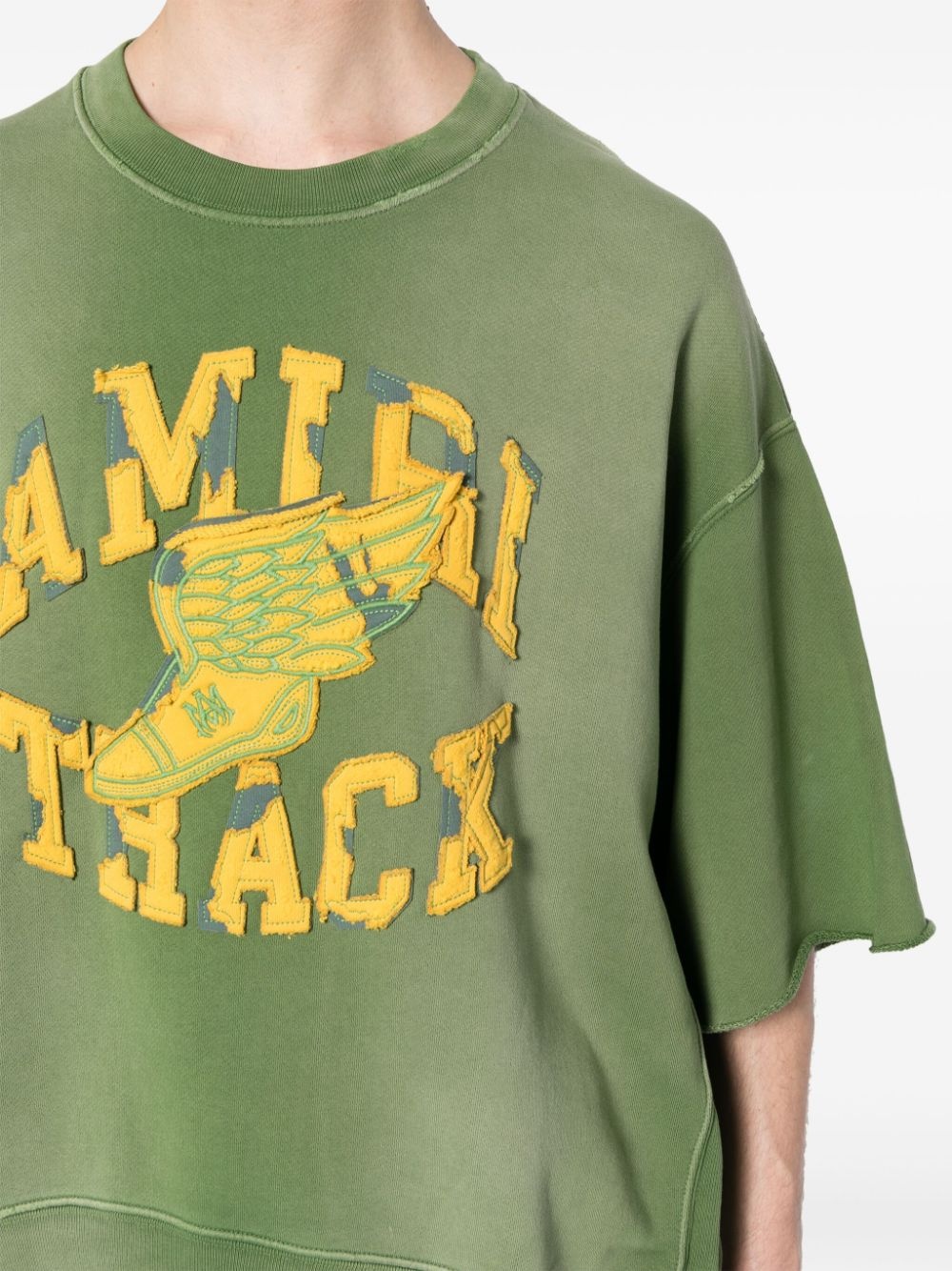 crew-neck short-sleeve sweatshirt - 5