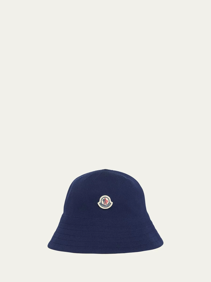 Men's Cotton Logo Bucket Hat - 1