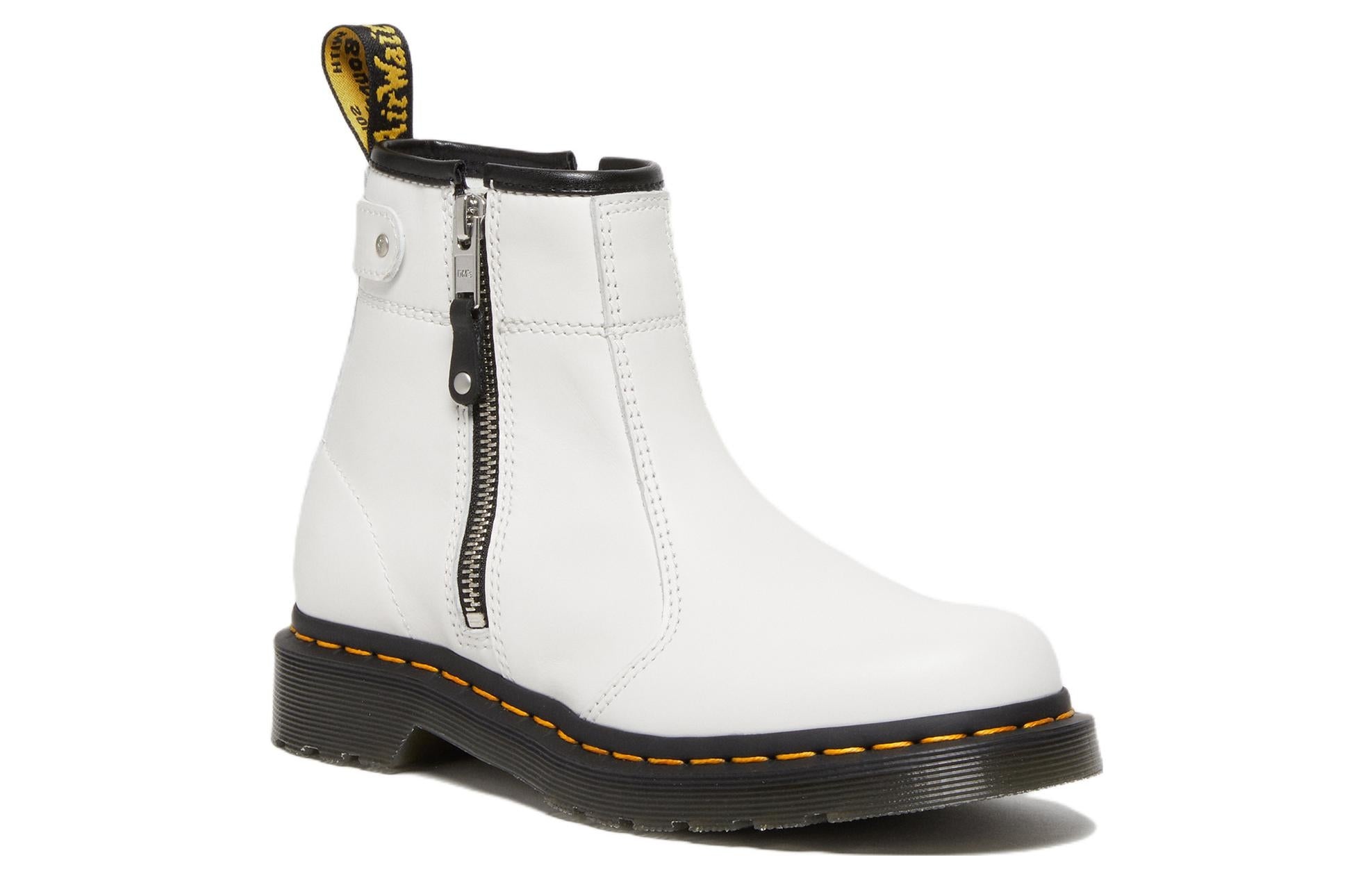 (WMNS) Dr. Martens 2976 Twin Zip Boots 'White' 27618100 - 2