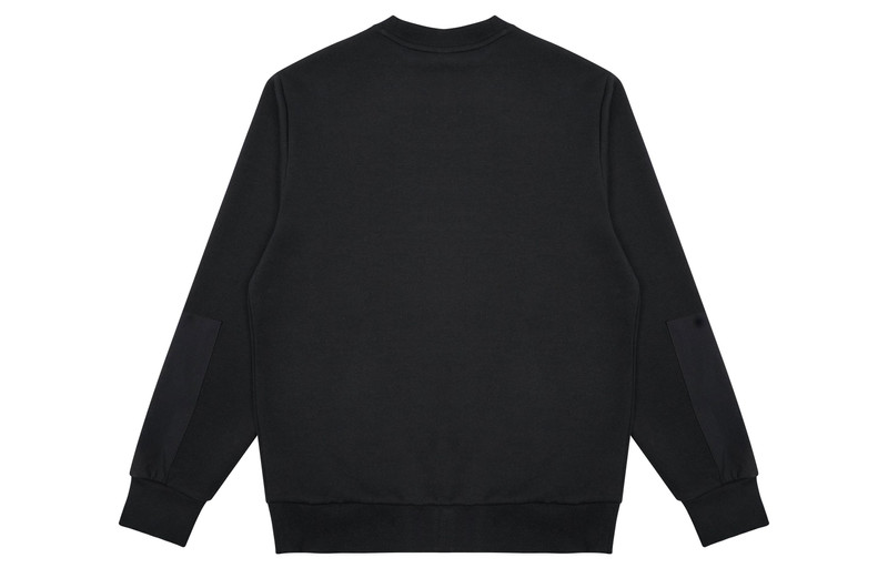 New Balance New Balance Pocket Splicing Knit Sports Round Neck Pullover Couple Style Black AMT13378-BK outlook