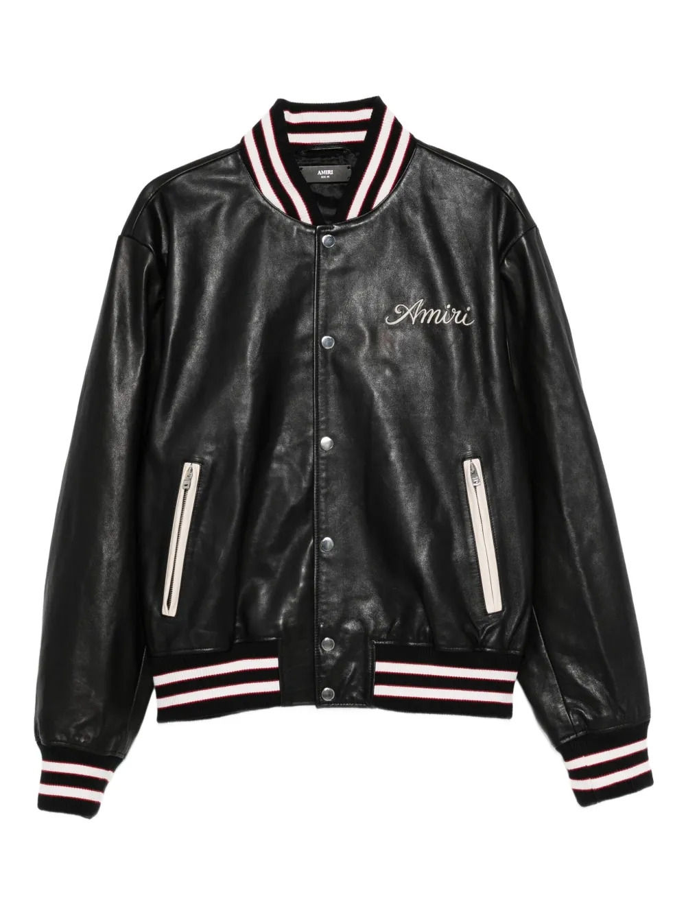 AMIRI - Men Club Amiri Leather Varsity - 5
