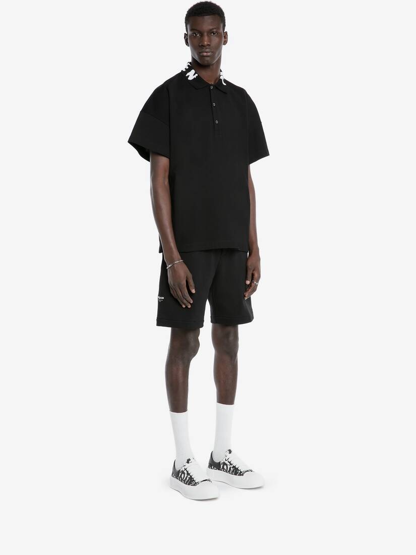 Logo Polo in Black - 3