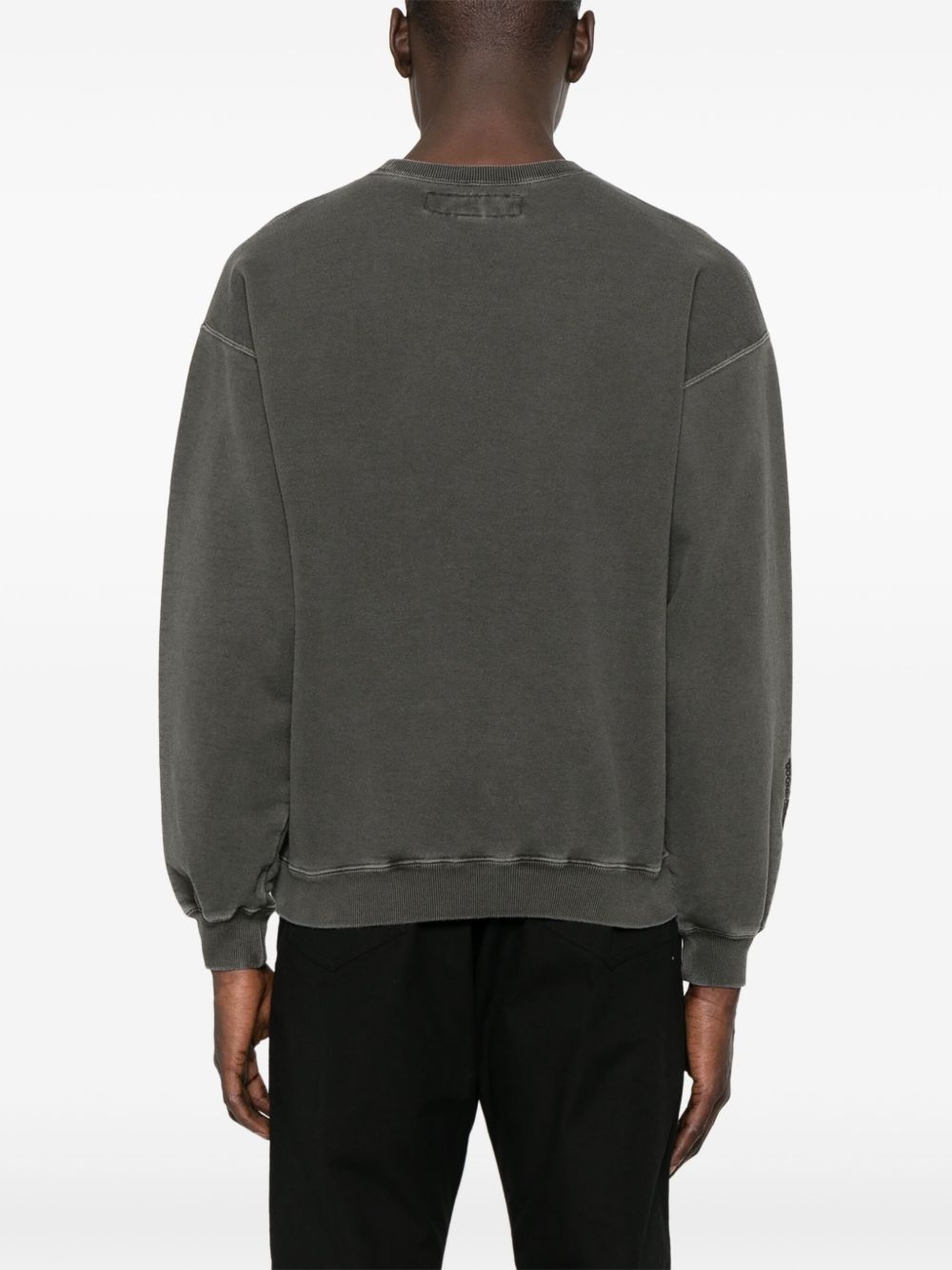 logo-patch sweatshirt - 4