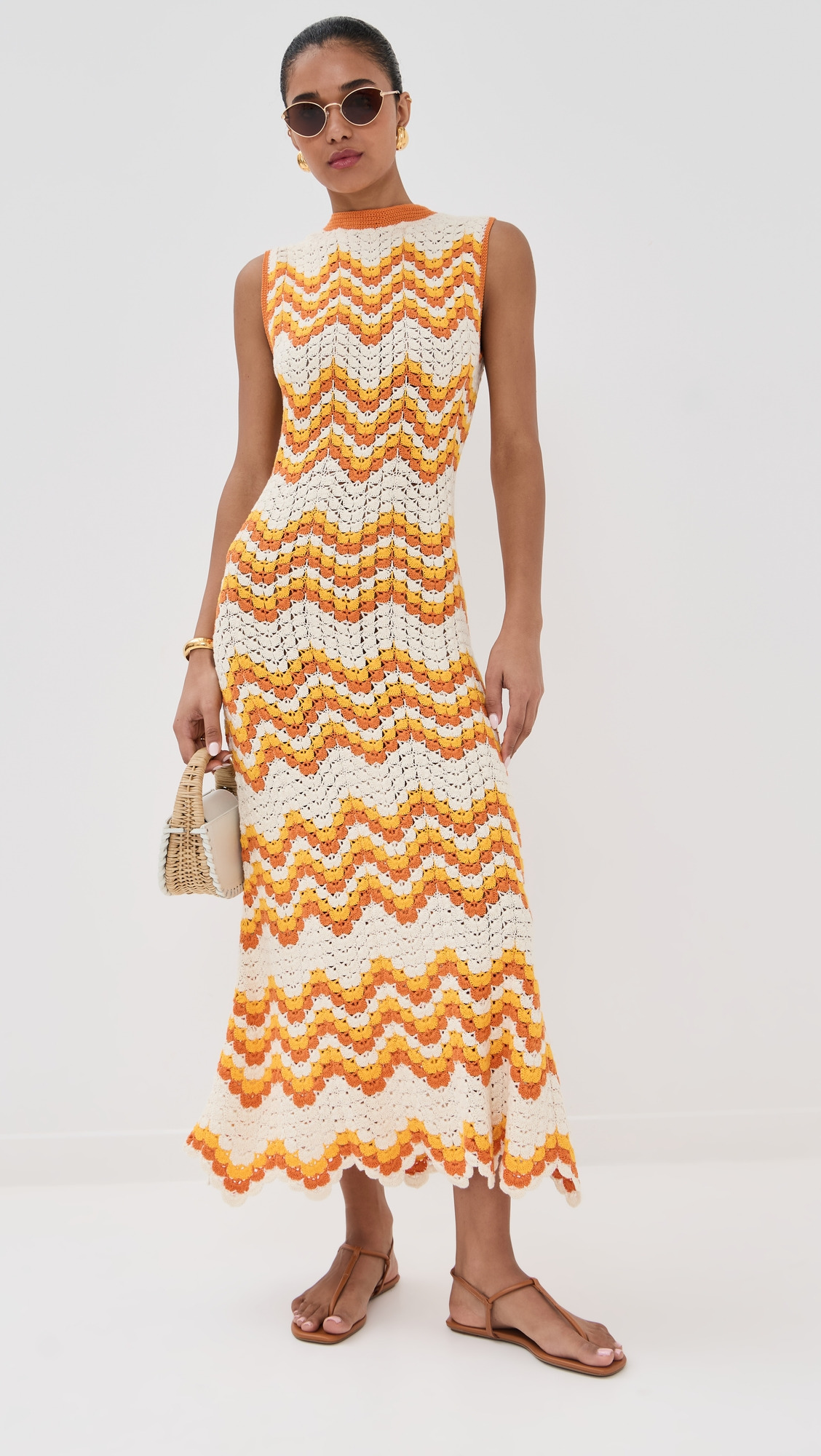 Huayna Crochet Maxi Dress - 6