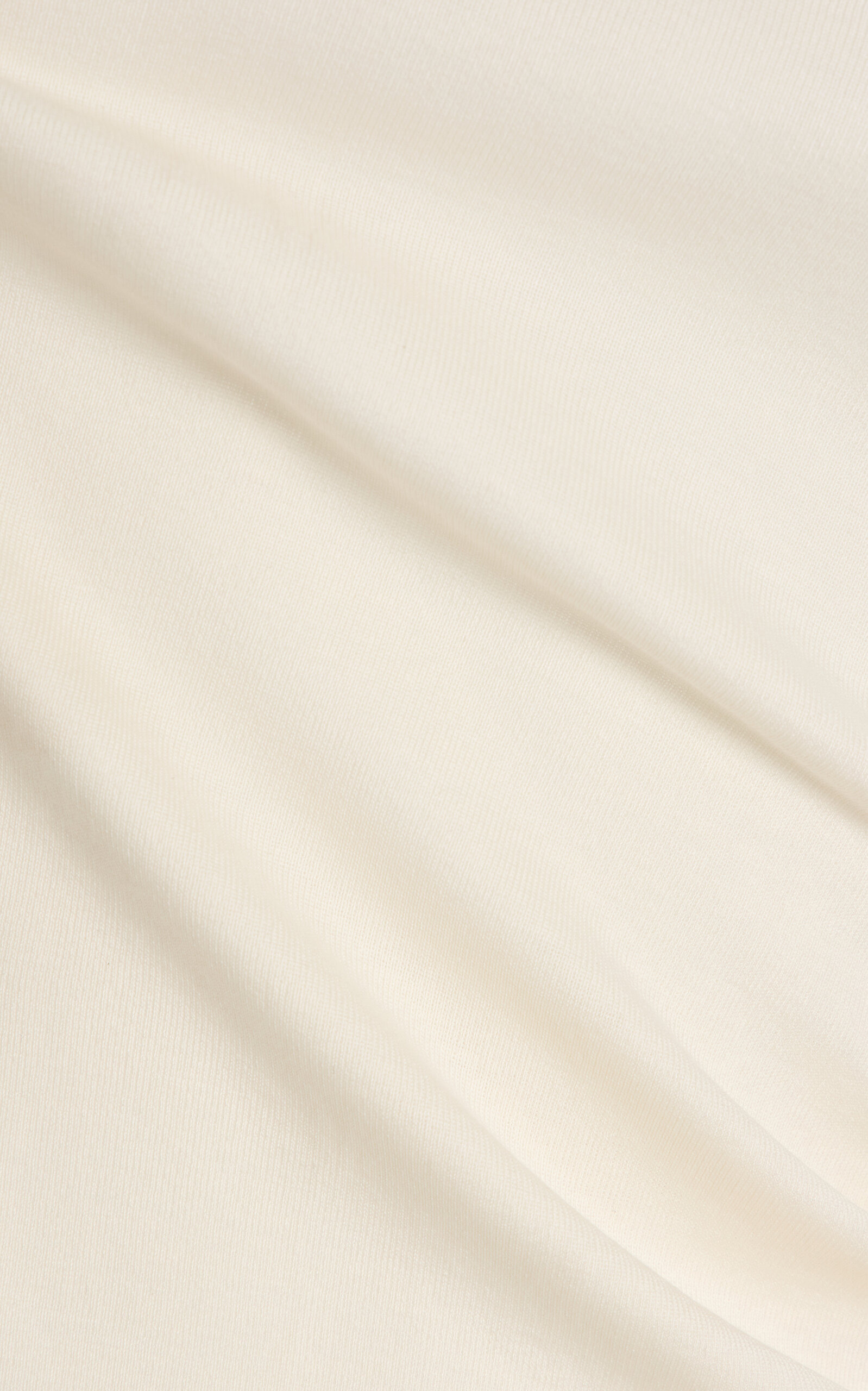 Ribbed Cotton Tank Top ivory - 5